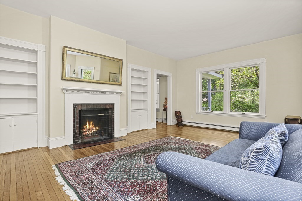 37 Glen Road Wellesley, MA 02481 - Photo 6 of 39 a living room with furniture and a fireplace