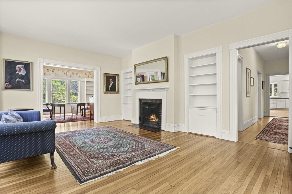 37 Glen Road Wellesley, MA 02481 - Photo 7 of 39 a living room with furniture and a fireplace