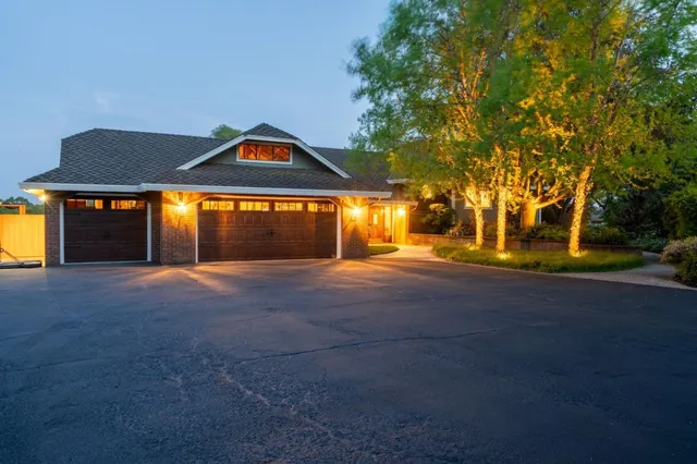 a view of outdoor space and yard