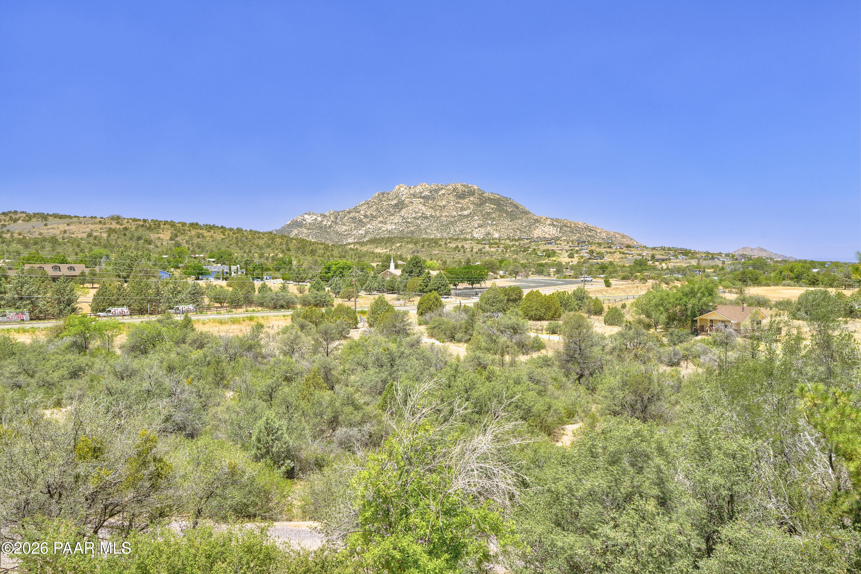 1584 West Cliff Rose Road Prescott, AZ 86305 - Photo 41 of 66 View from Front Patio