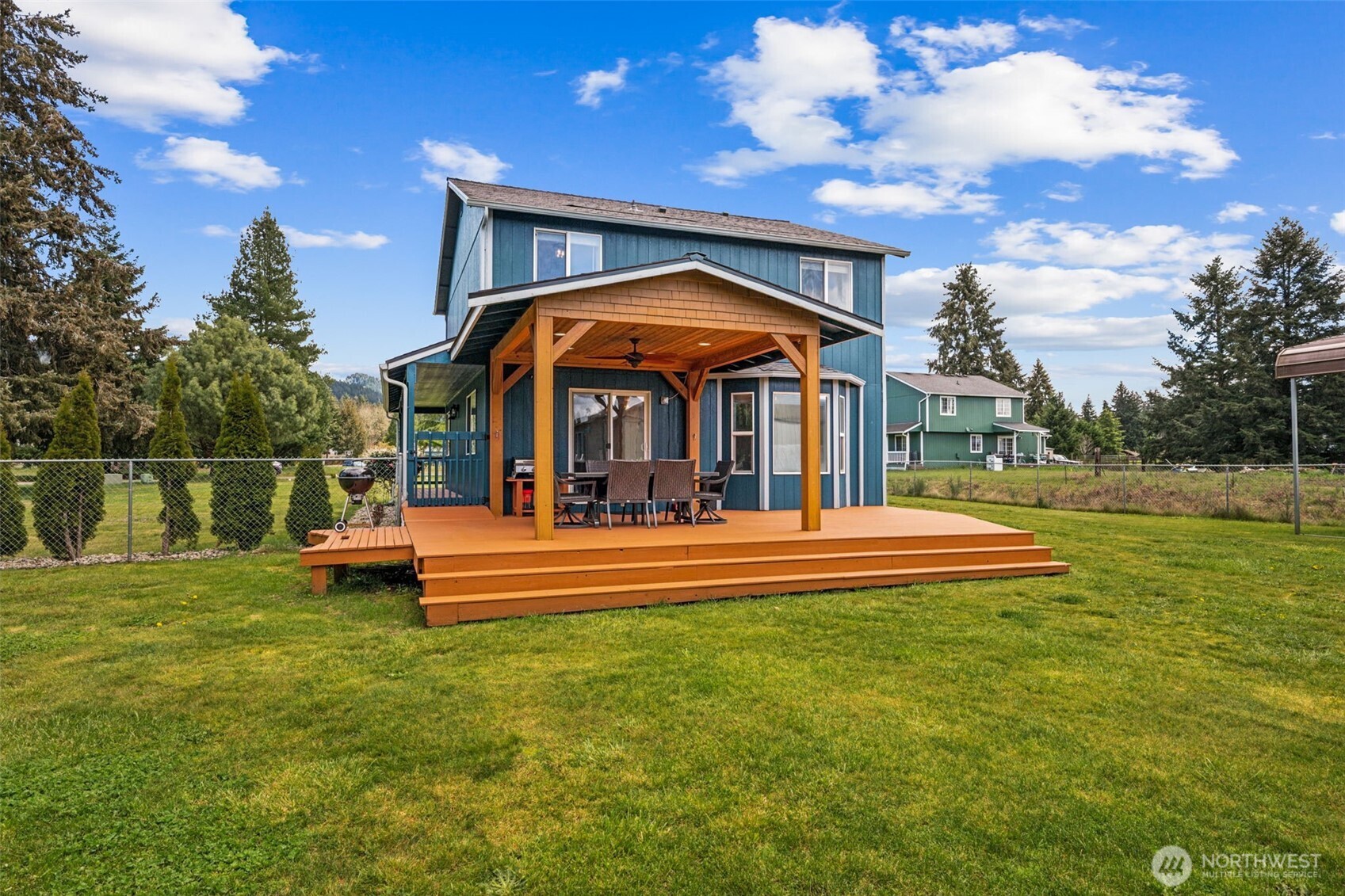 17837 Gilbert Street Southeast Tenino, WA 98589 - Photo 22 of 32 a view of swimming pool with a yard