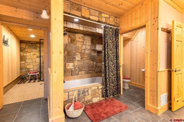 a view of lake and mountain