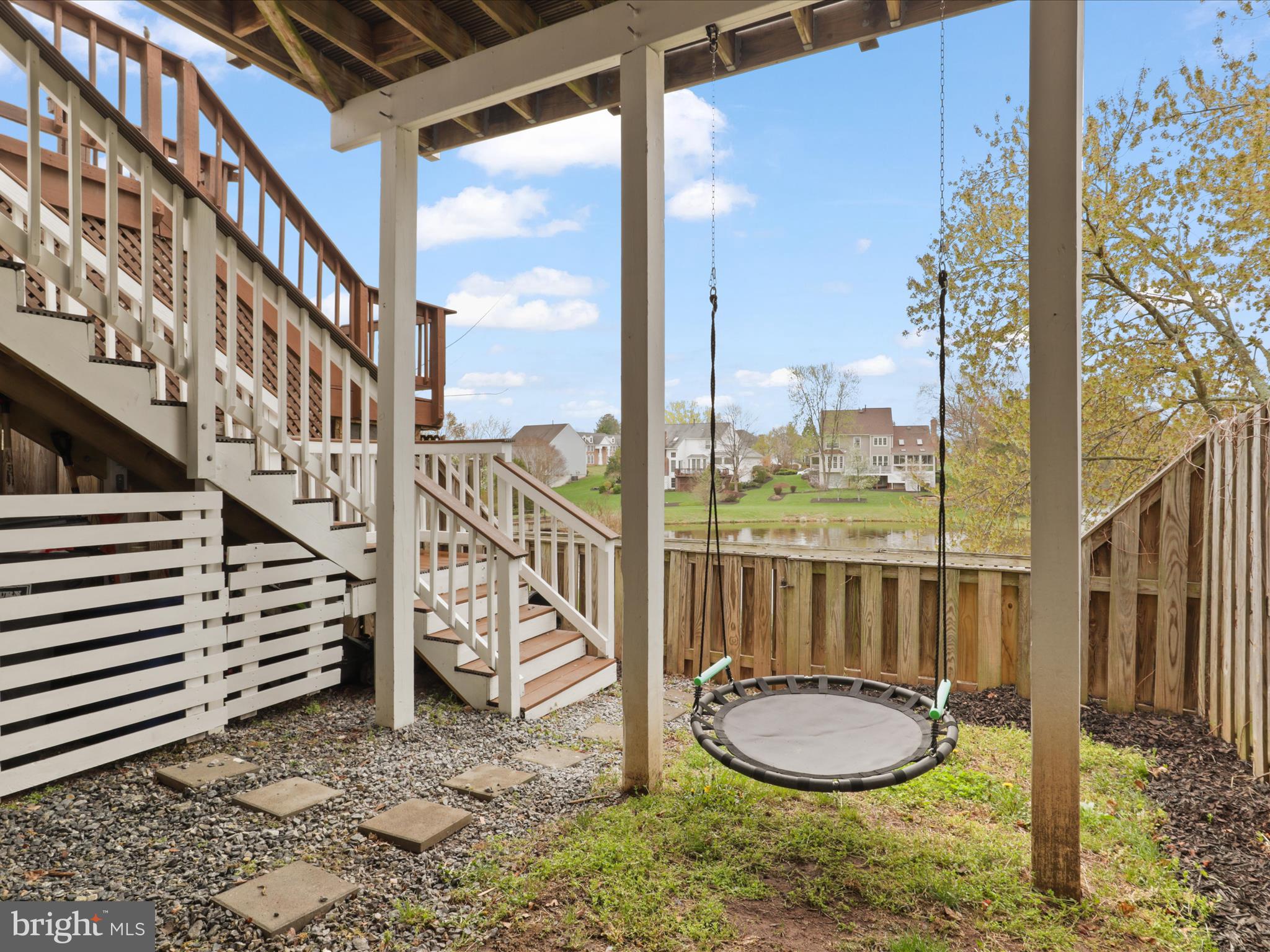 43271 Chokeberry Square Ashburn, VA 20147 - Photo 33 of 45 a bathroom with a granite countertop sink and a mirror