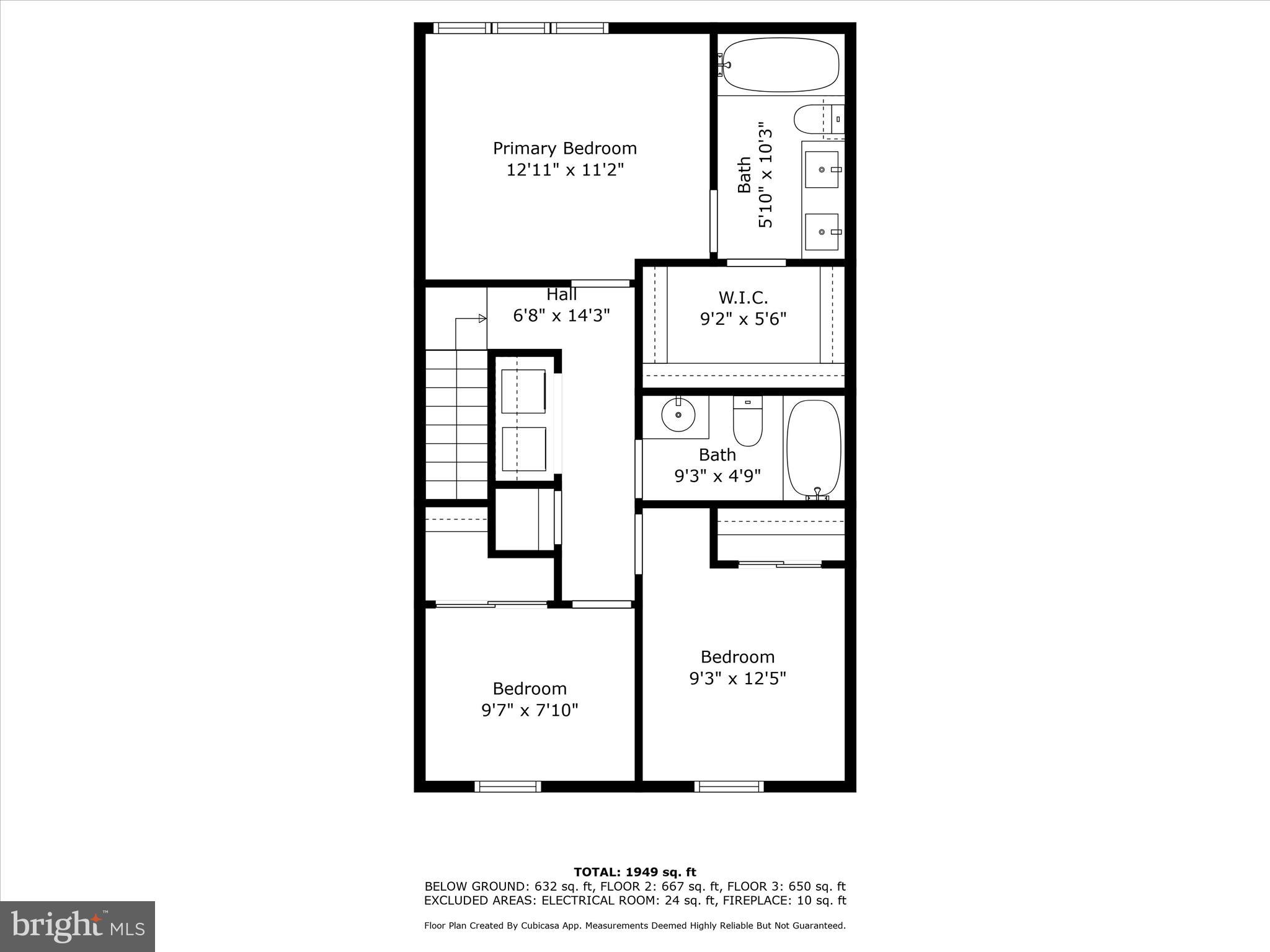 43271 Chokeberry Square Ashburn, VA 20147 - Photo 39 of 45 a picture of a book and a bed