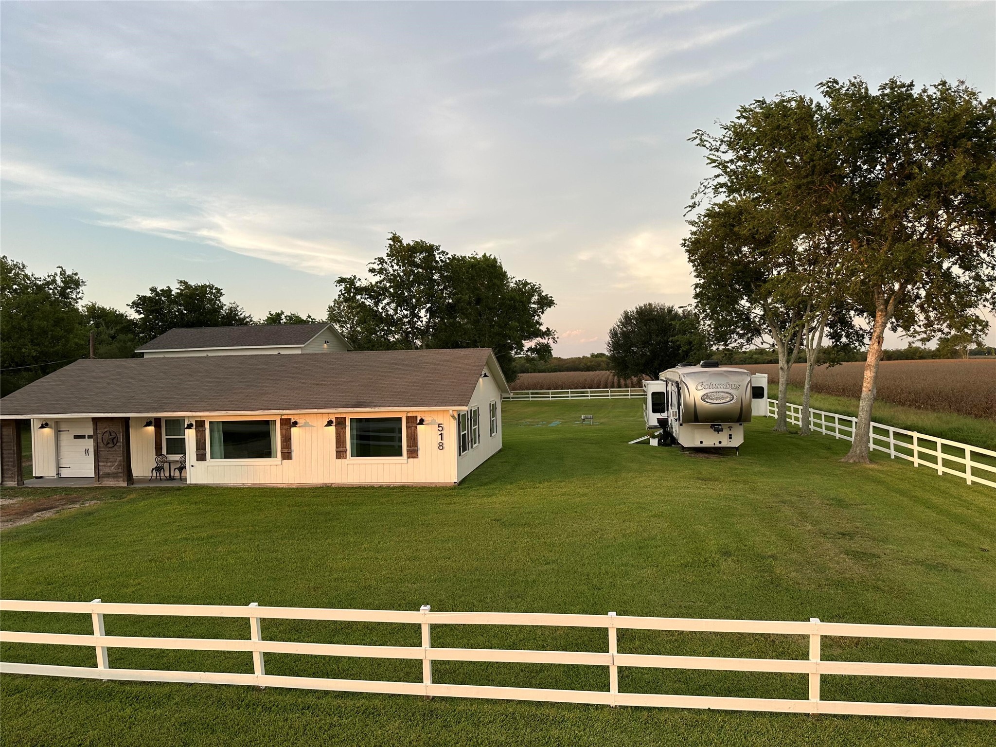 518 Anton Stade Road Rosenberg, TX 77471 - Photo 37 of 37 a house view with a garden space