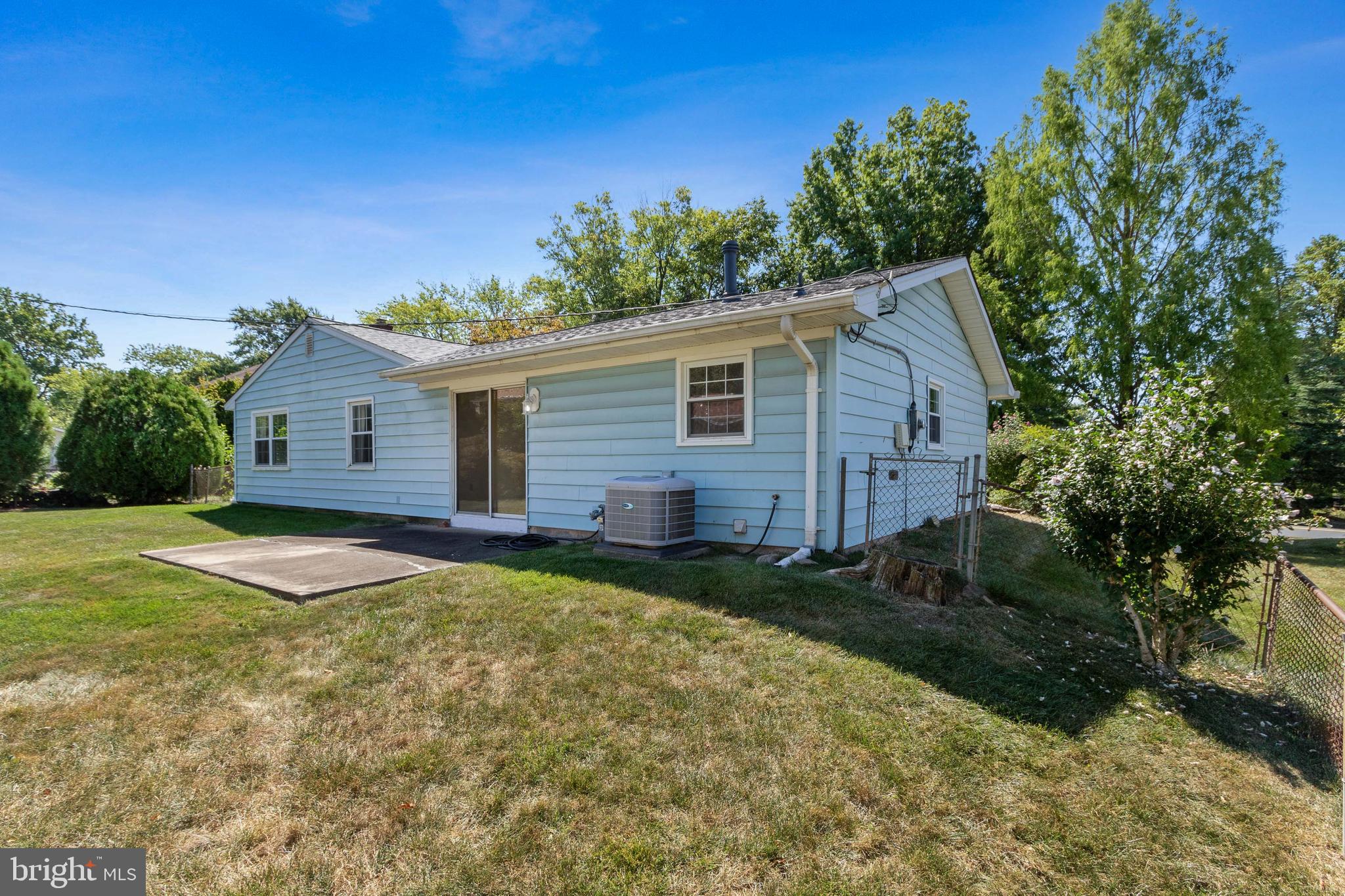 13120 Poplar Tree Road Fairfax, VA 22033 - Photo 28 of 31 Rear of Home taken from Nice Shed!