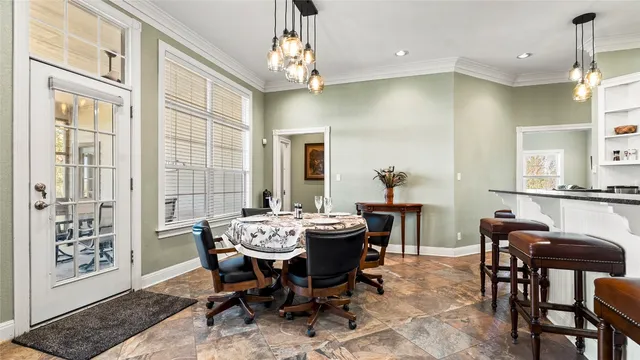 a living room with furniture or window and a rug