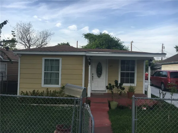 front view of a house with a porch