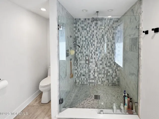 a view of a terrace with sitting area