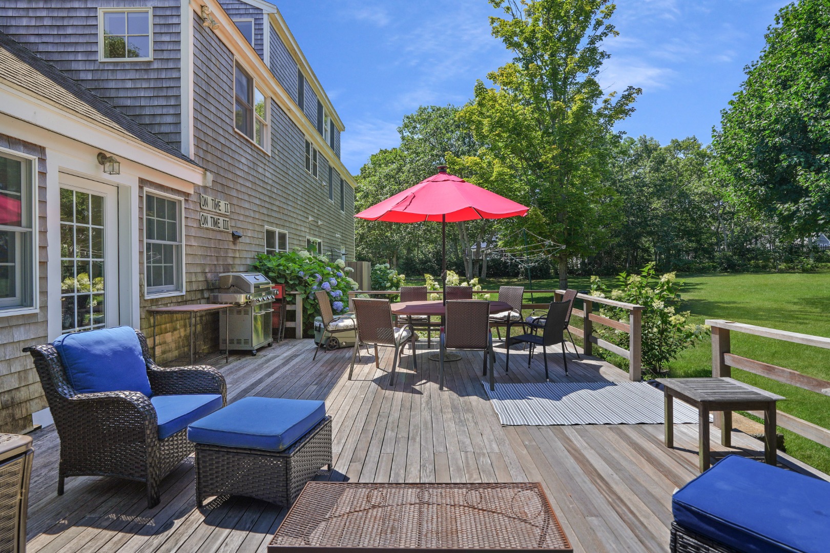 357 West Tisbury Road Edgartown, MA 02539 - Photo 31 of 33 an outdoor space with patio the couches and a potted plant