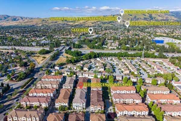 $898,000 | 2104 Vincenzo Walkway, San Jose, CA 95133