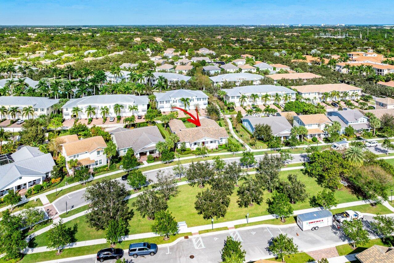 1131 North Prescott Drive Jupiter, FL 33458 - Photo 47 of 72 an aerial view of residential houses with outdoor space