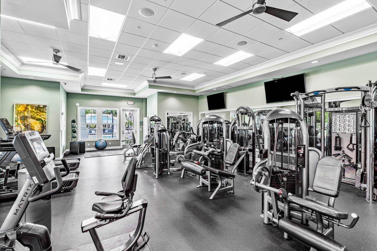 1131 North Prescott Drive Jupiter, FL 33458 - Photo 56 of 72 a view of a room with gym equipment
