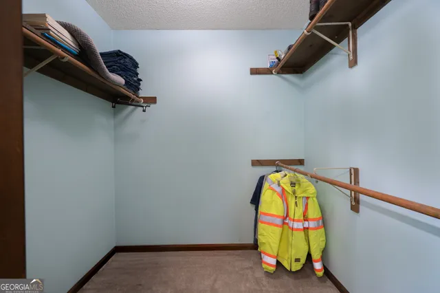 a view of walk in closet