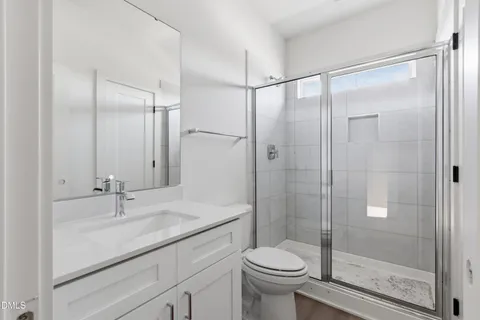 a front view of a house with stairs