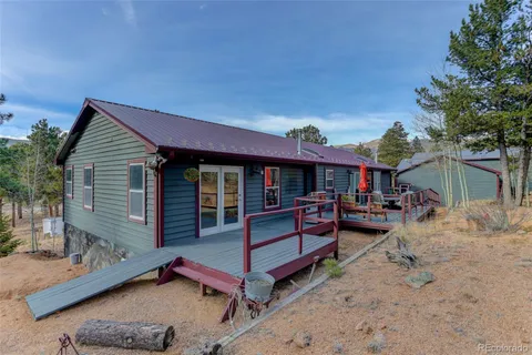 a view of a house with a sink and sitting area