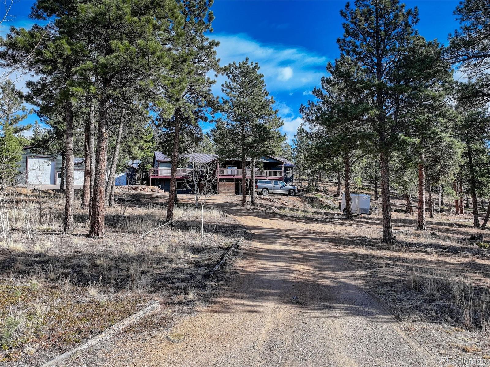 50 Rd P78 Bailey, CO 80421 - Photo 46 of 48 a view of road with trees