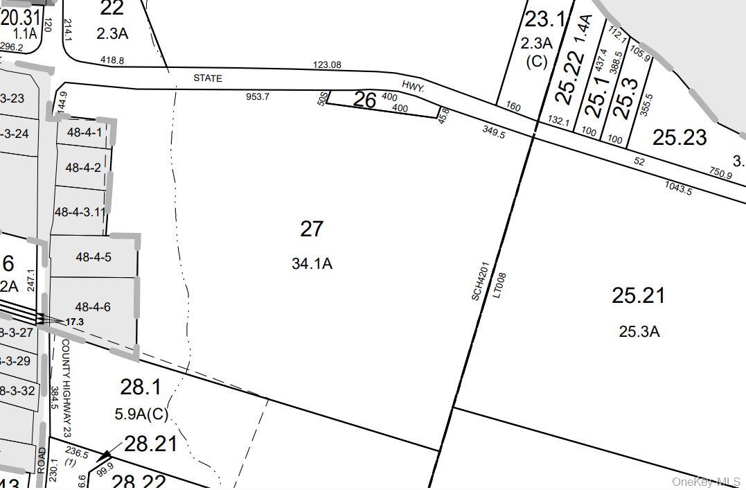 52 Rock Cut Road Walden, NY 12550 - Photo 9 of 10 Map of parcel #27 & #26