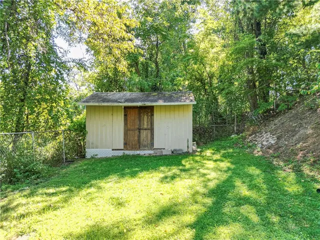 a view of wooden floor