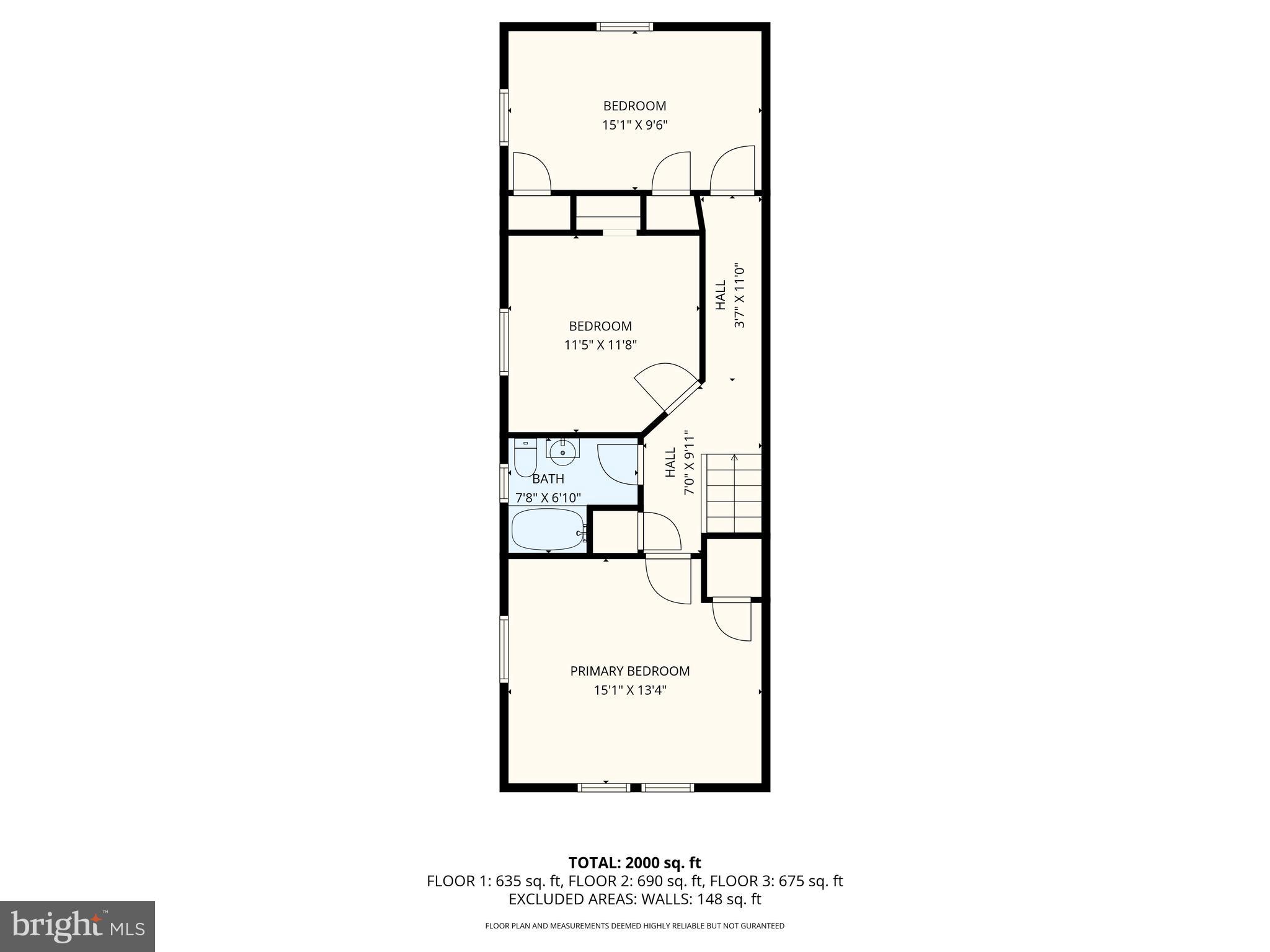 4653 Harcourt Road Baltimore, MD 21214 - Photo 32 of 35 Upper Level FP