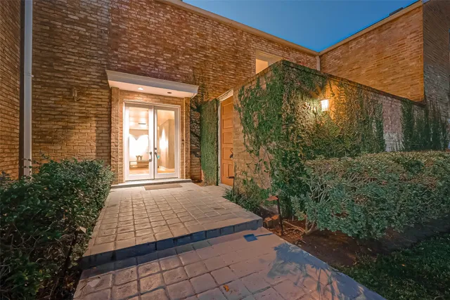 a view of a outdoor space with a patio
