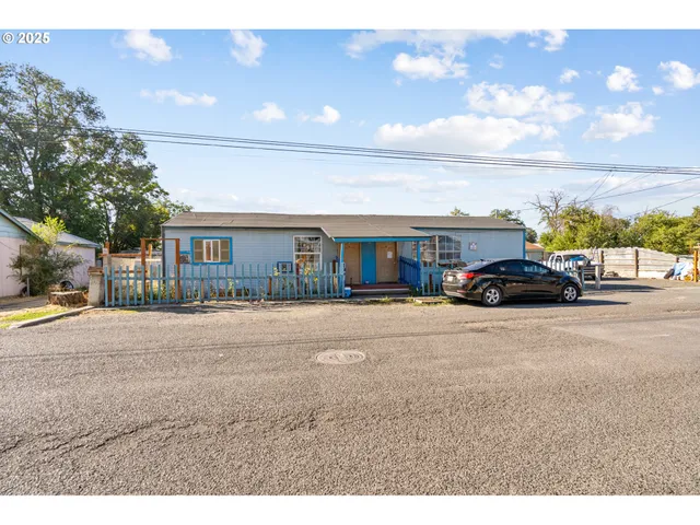 a car parked on the side of the road