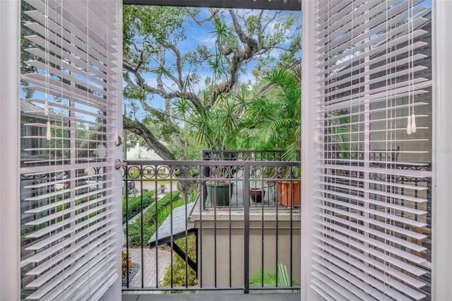 a view of balcony with outdoor space