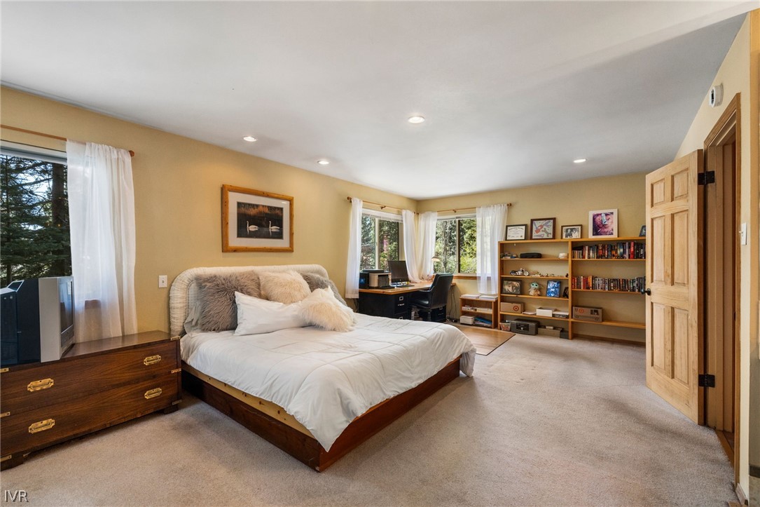 595 Lucille Drive Incline Village, NV 89451 - Photo 30 of 38 Spacious primary suite filled with natural light