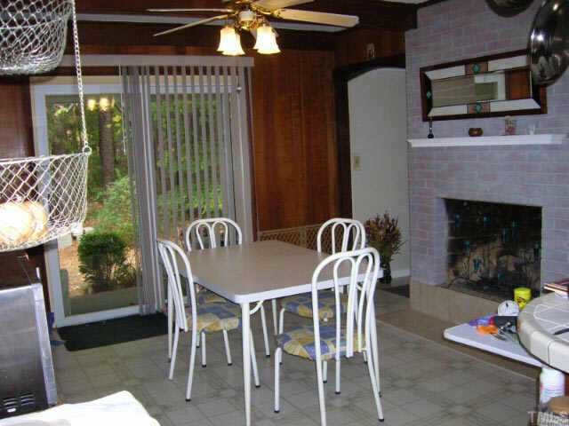 417 Harvard Street Raleigh, NC 27609 - Photo 4 of 9 Eat in area features beautiful gas log fireplace. Other