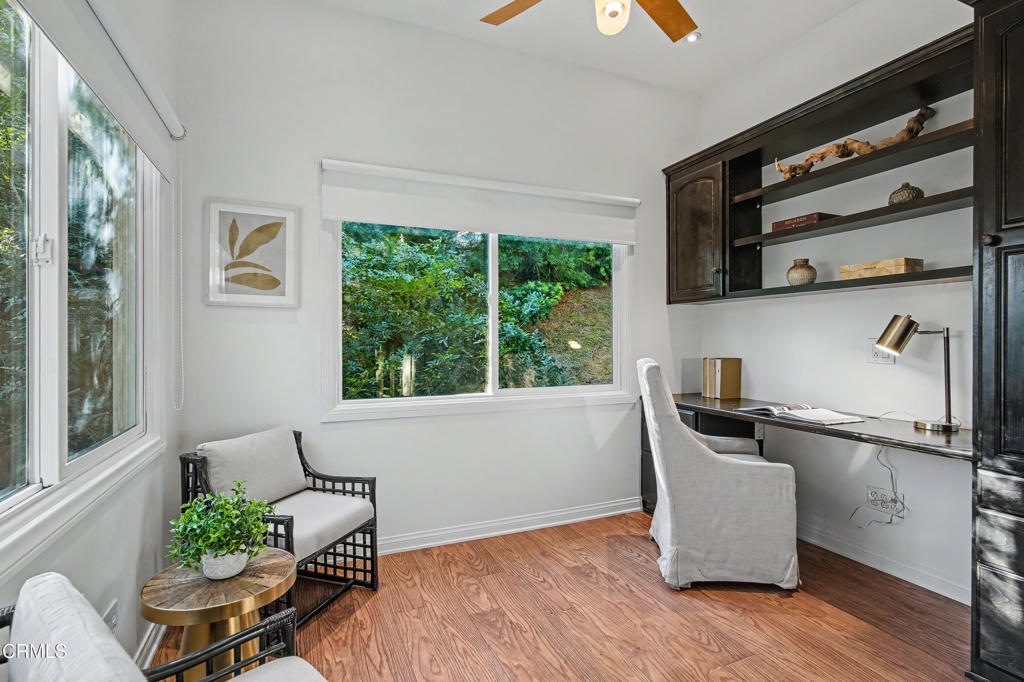 640 Chaparral Road Sierra Madre, CA 91024 - Photo 15 of 25 a living room with furniture and a window