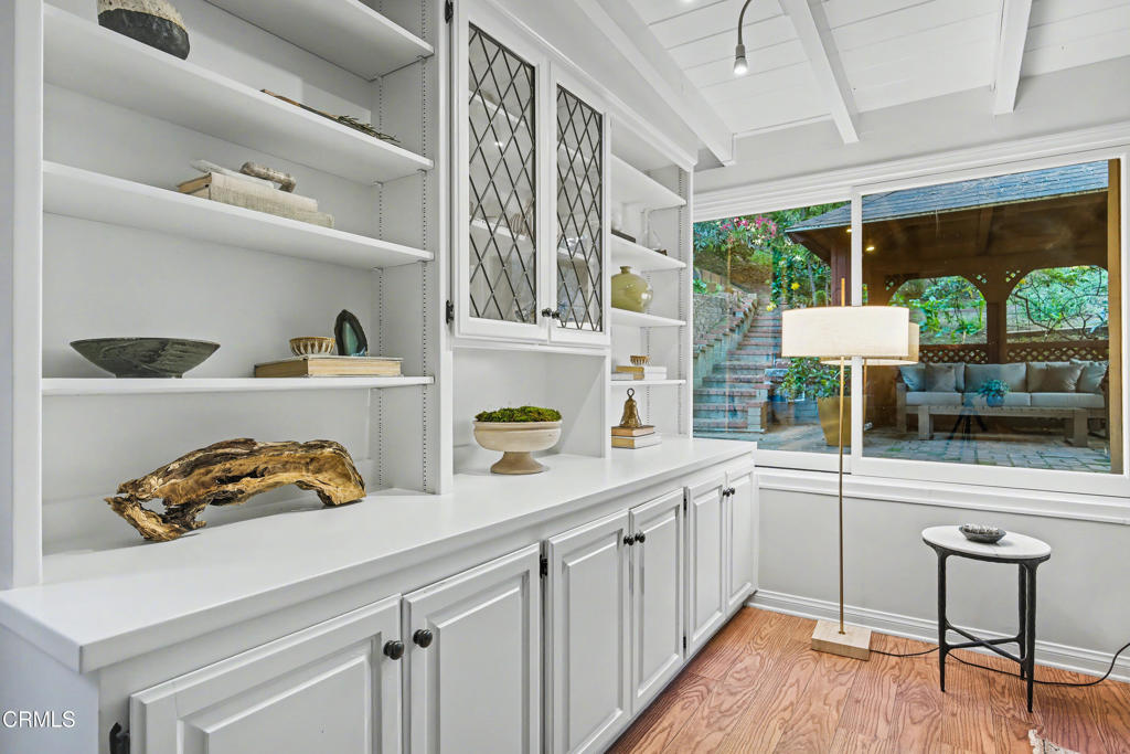 640 Chaparral Road Sierra Madre, CA 91024 - Photo 8 of 25 a kitchen with a sink and a window