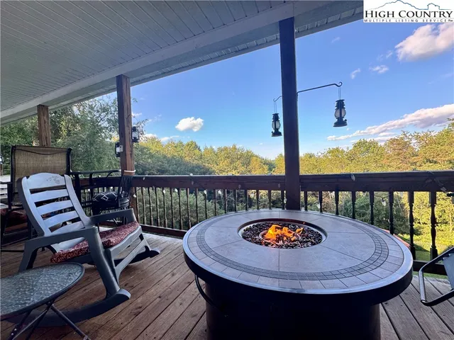 a close view of fireplace and cabinets