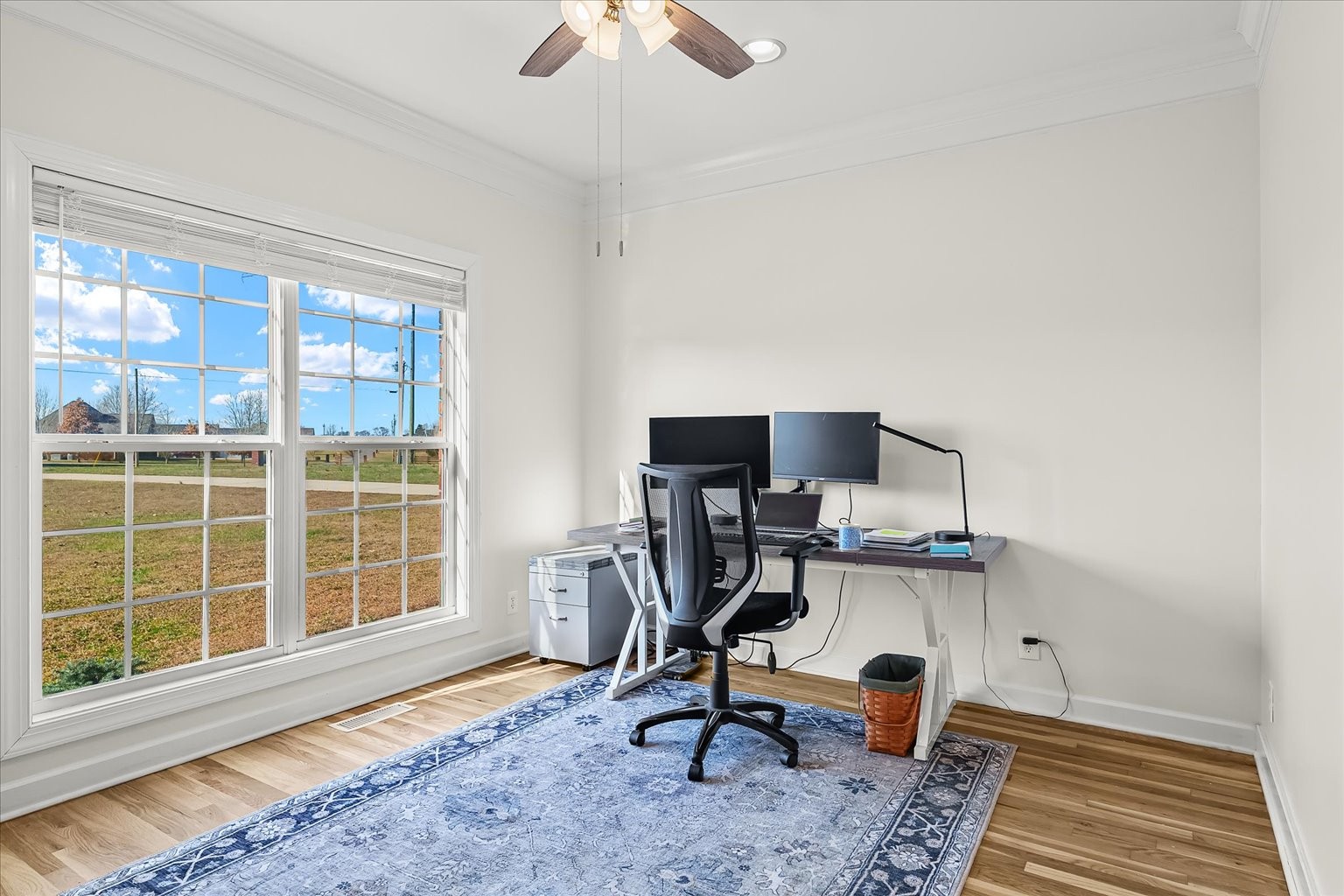 140 Glider Loop Eagleville, TN 37060 - Photo 10 of 39 a view of a workspace with furniture and a window