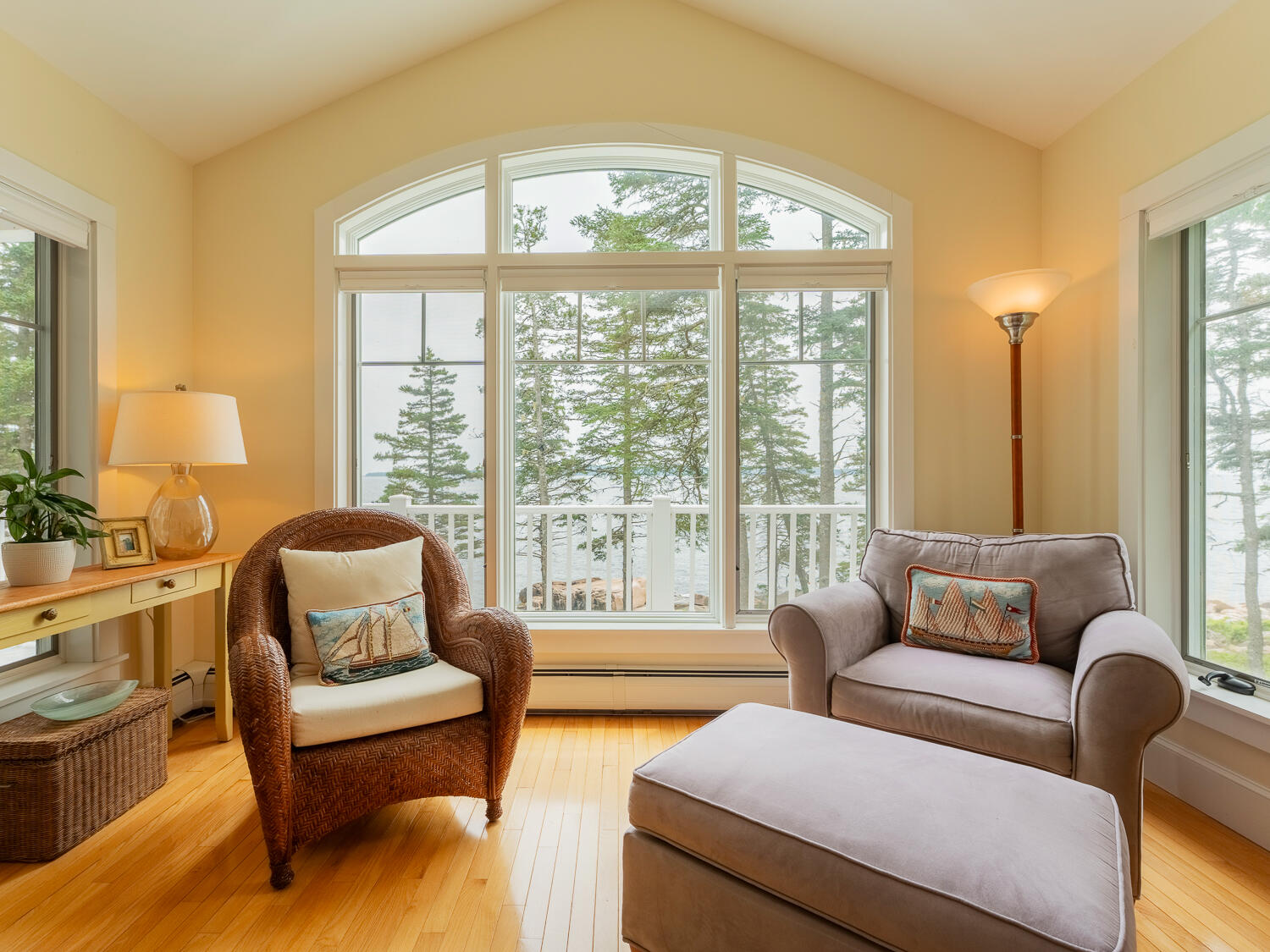 310 Red Point Road Swans Island, ME 04685 - Photo 13 of 50 Living room