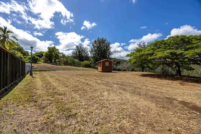 a view of backyard and outdoor space