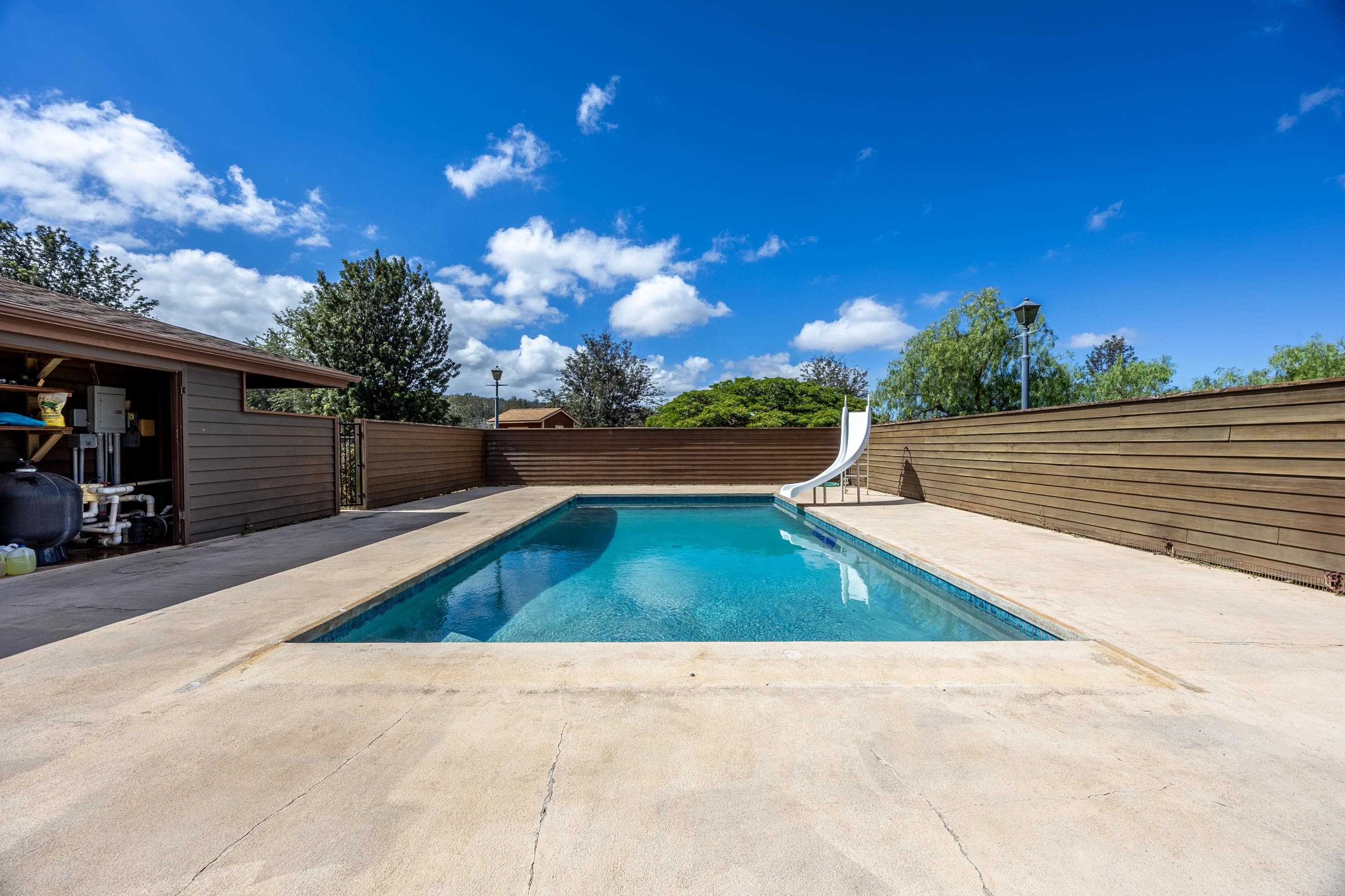 128 Hoopalua Drive Makawao, HI 96768 - Photo 10 of 50 a view of outdoor space swimming pool and seating