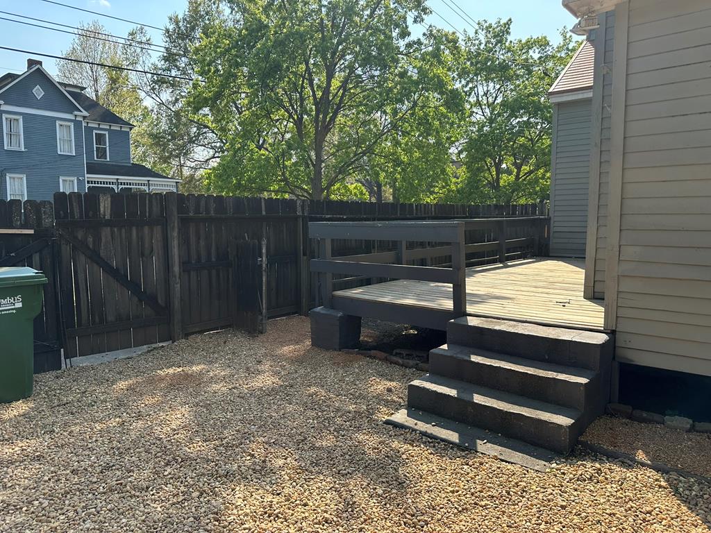 800 2nd Avenue Columbus, GA 31901 - Photo 27 of 30 Backyard parking area and porch