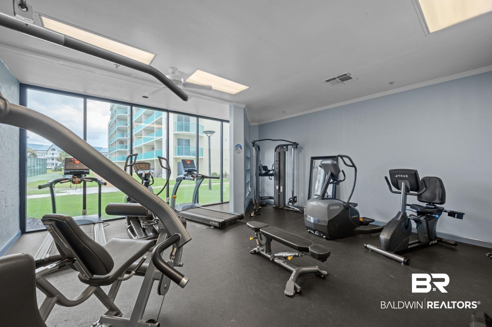 375 Plantation Road, Unit 5304 Gulf Shores, AL 36542 - Photo 26 of 42 Workout area with ornamental molding