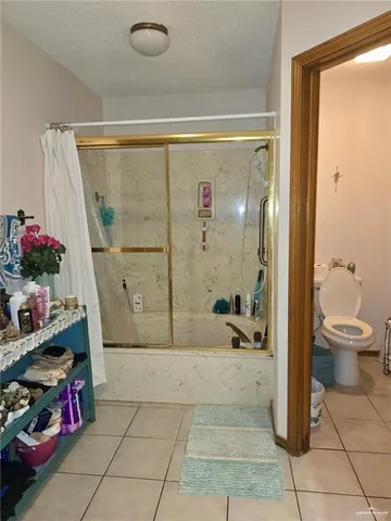 a view of room with shelves