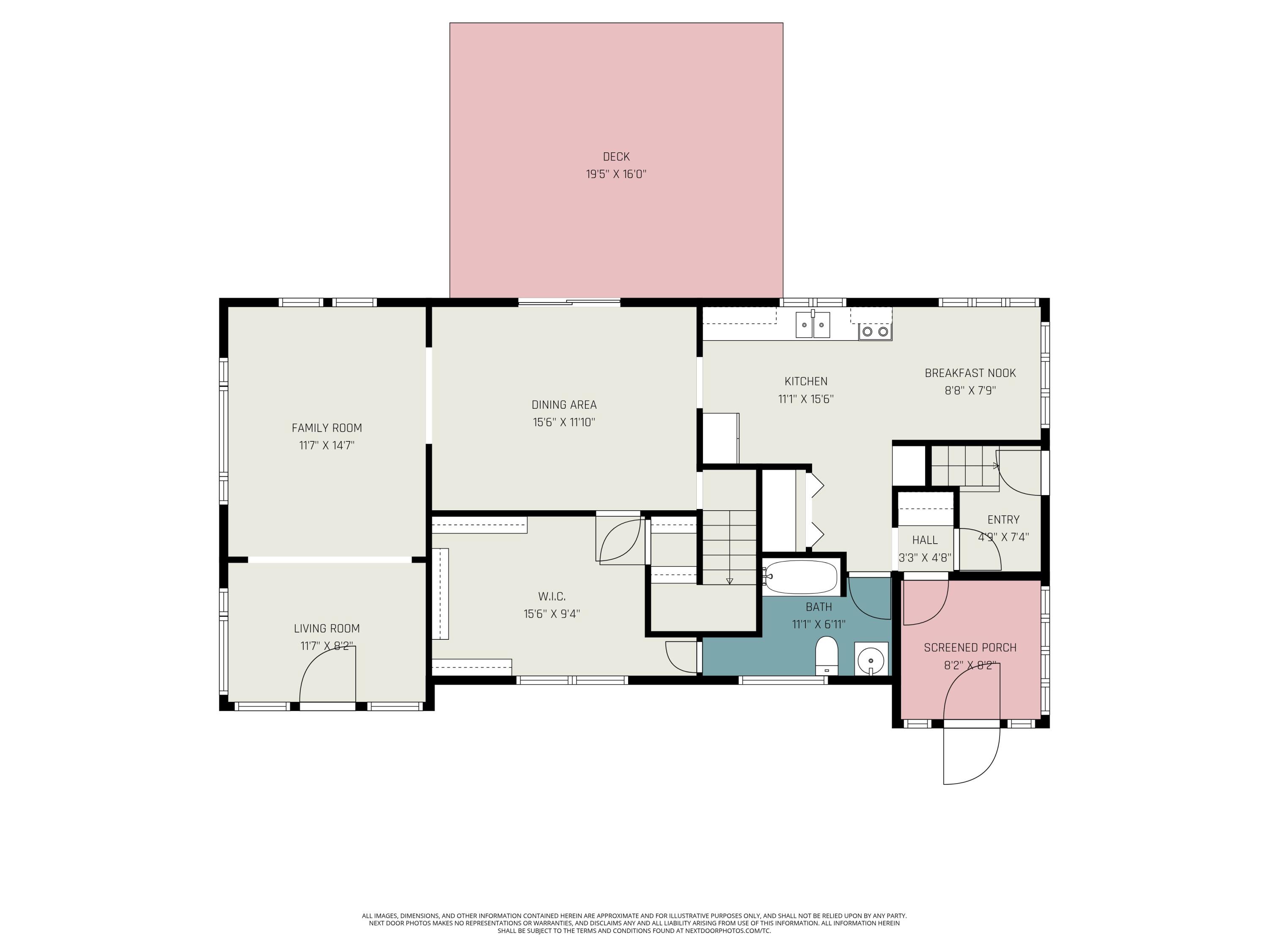 8263 South Scottdale Road Berrien Springs, MI 49103 - Photo 31 of 33 Main Level Floor Plan