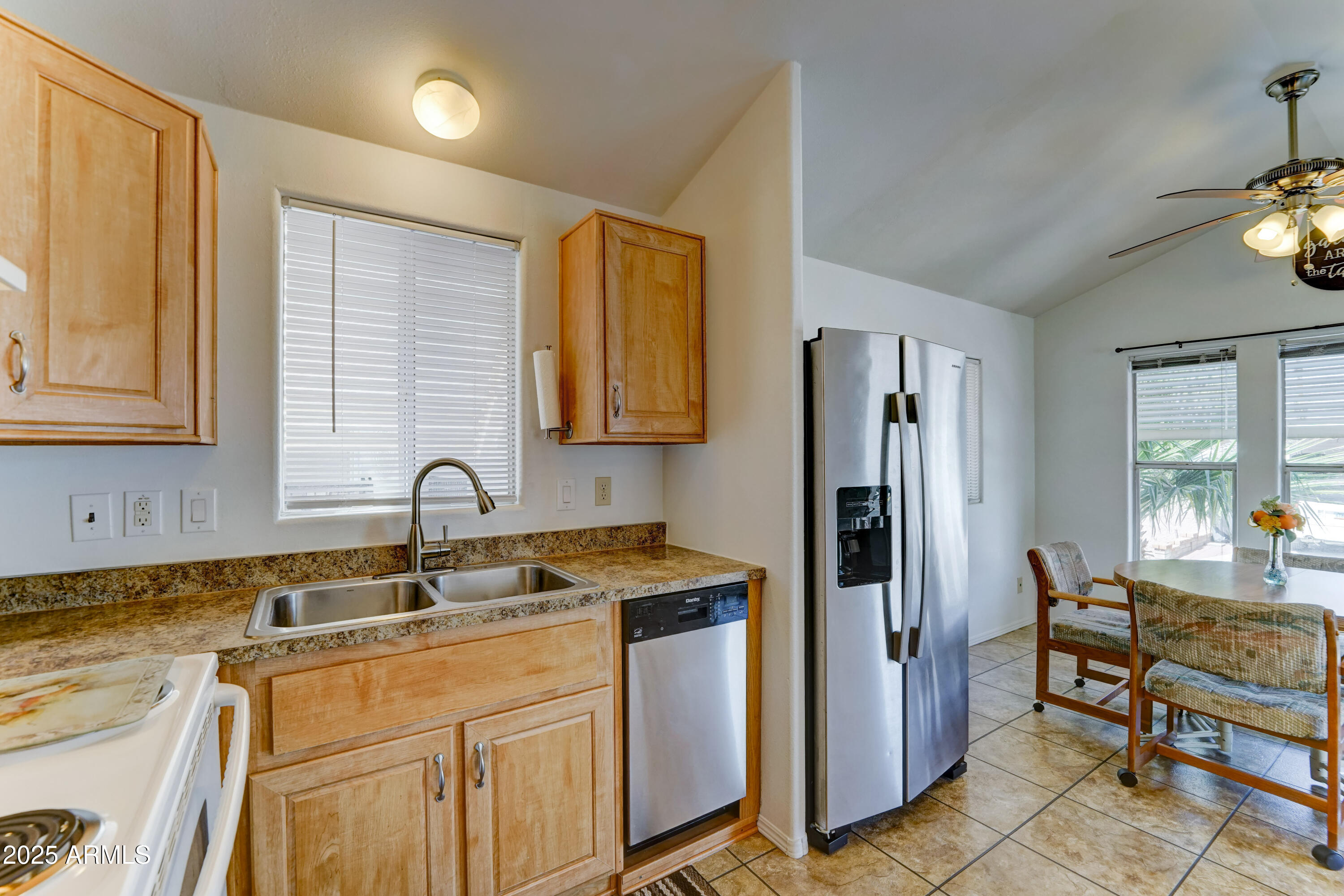 111 South Greenfield Road, Unit 244 Mesa, AZ 85206 - Photo 13 of 29 Fridge has ice and water dispensers