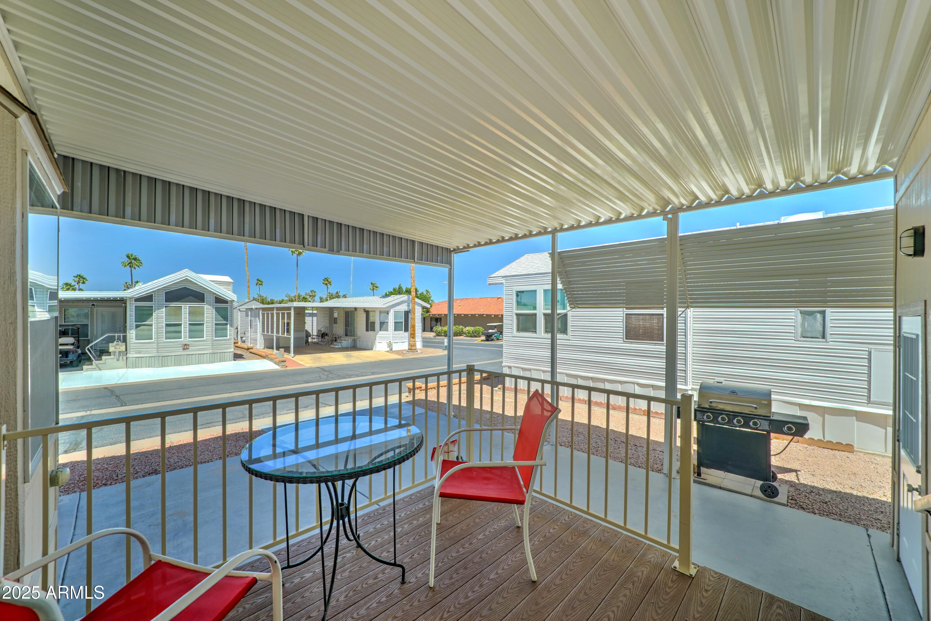 111 South Greenfield Road, Unit 244 Mesa, AZ 85206 - Photo 19 of 29 Relax on the deck