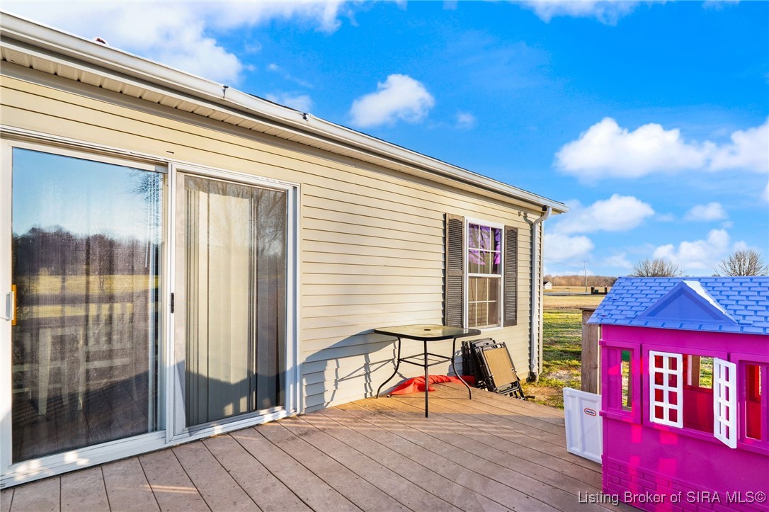 4357 Highway 66 English, IN 47118 - Photo 42 of 46 Sliding back door to the back deck.