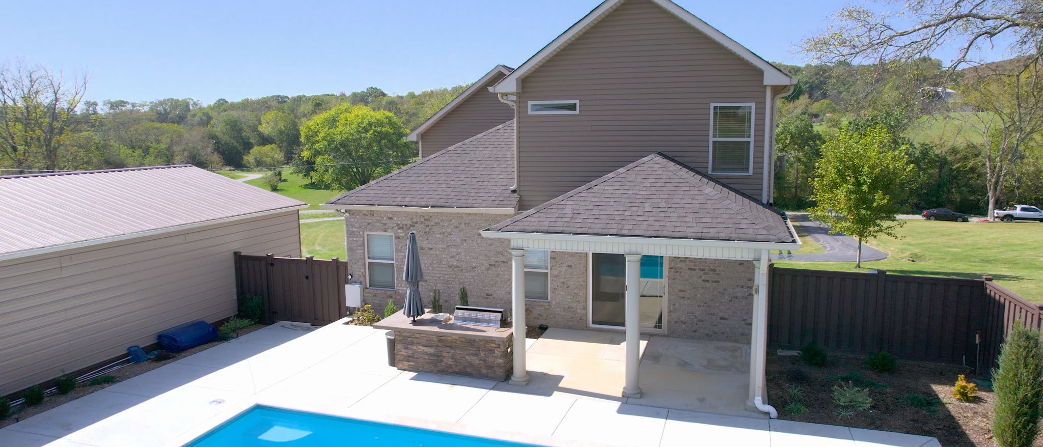 2155 Turner Road Watertown, TN 37184 - Photo 43 of 49 a view of a house with backyard and garden
