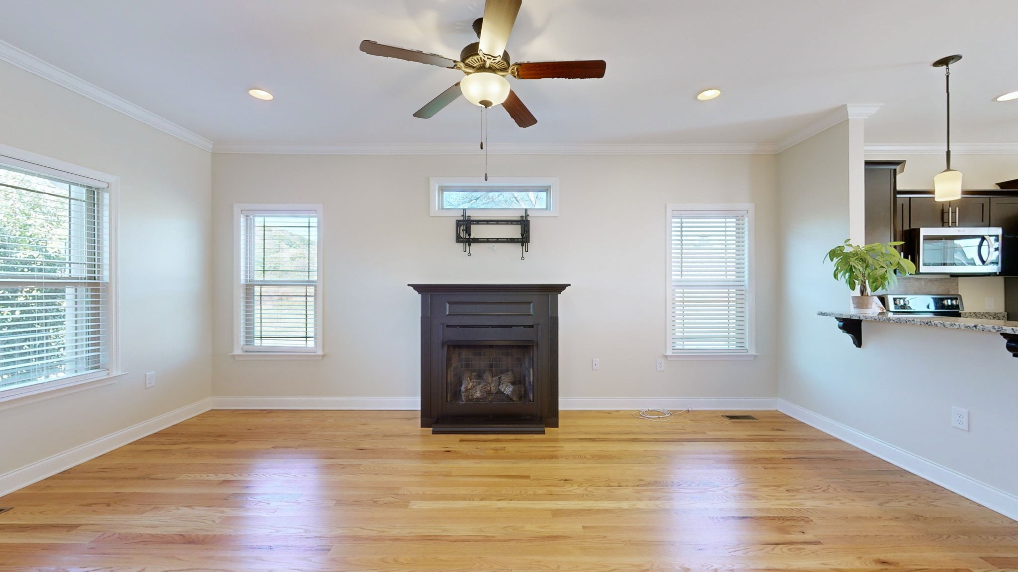 2155 Turner Road Watertown, TN 37184 - Photo 7 of 49 a view of an empty room with a window and fireplace