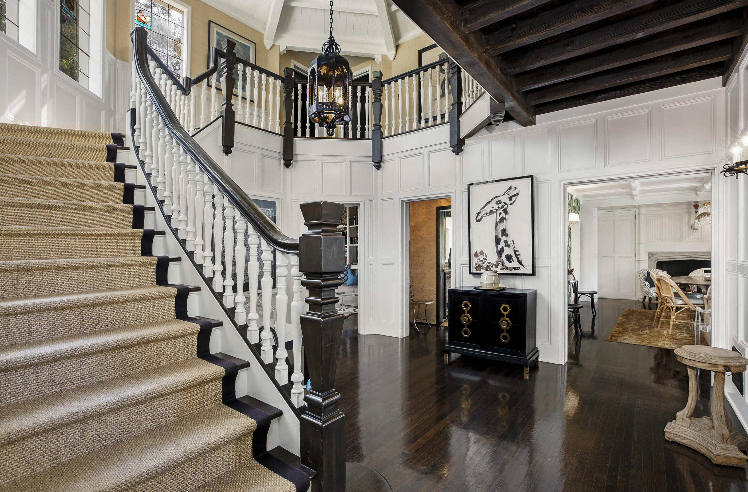 165 Middle Road Santa Barbara, CA 93108 - Photo 24 of 38 a view of entryway and hall with wooden floor