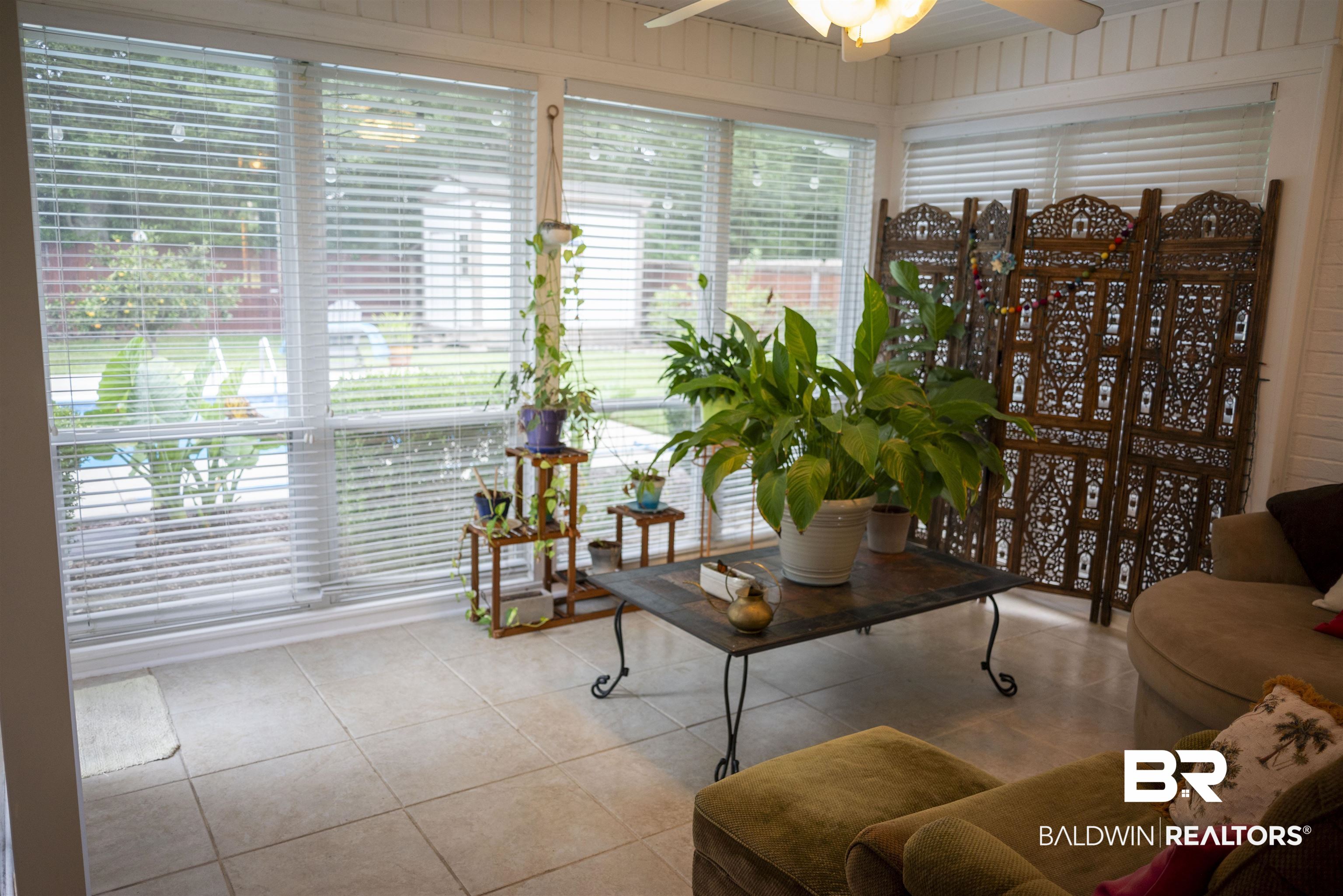 808 Wisteria Lane Foley, AL 36535 - Photo 9 of 19 Sunroom with ceiling fan