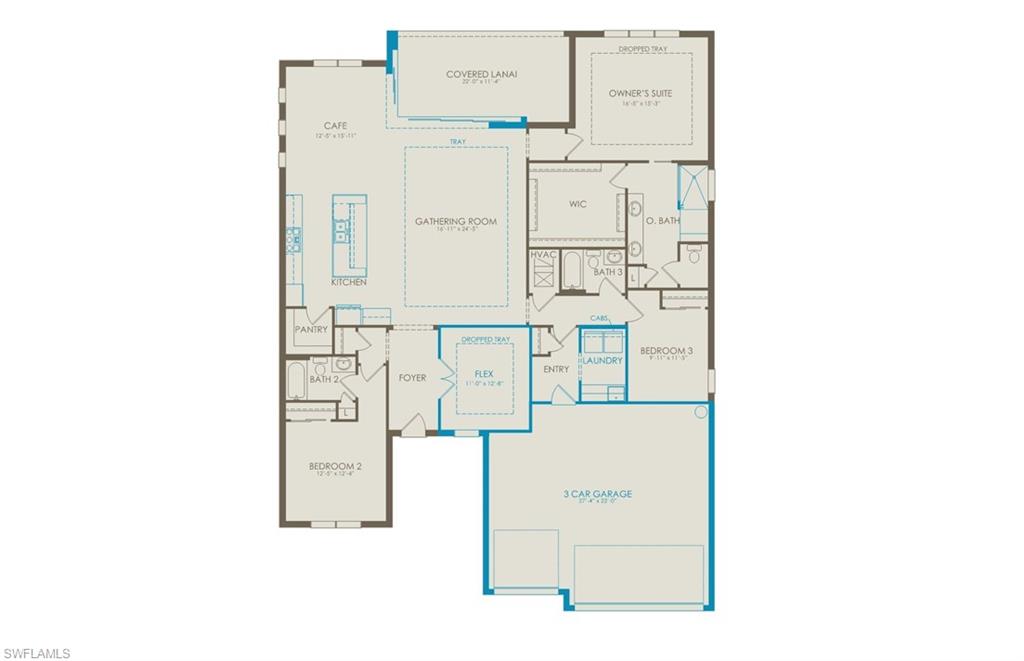 18239 Parksville Drive Estero, FL 33928 - Photo 6 of 38 a picture of floor plan