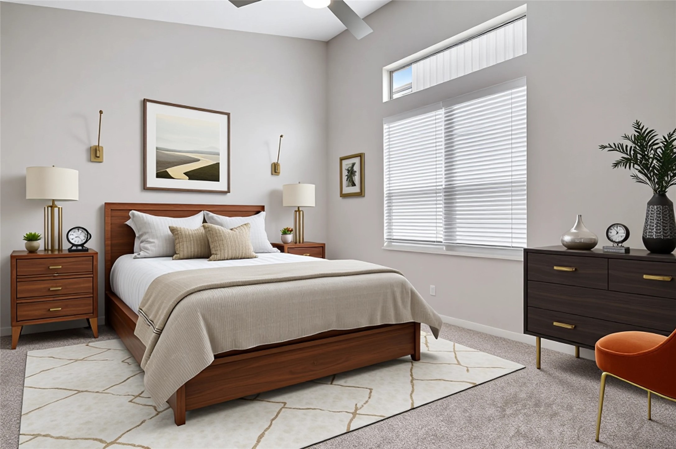 2605 Calumet Street, Unit 34 Houston, TX 77004 - Photo 30 of 37 a bedroom with a bed and a window