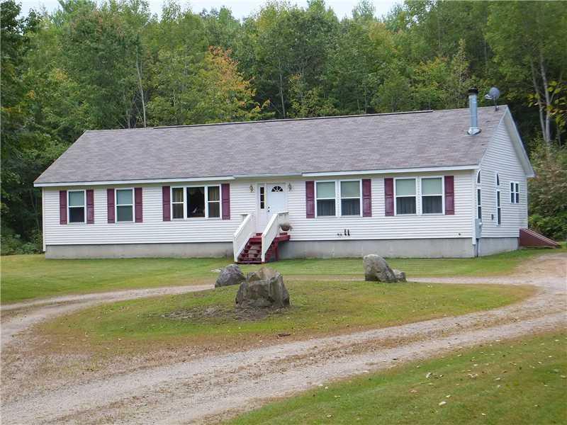 581 Long Plains Road Buxton, ME 04093 - Photo 1 of 31 Exterior Front. Very Private Lot and...